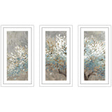 "A Thousand White Lifetimes" 3 Piece Print on White Aluminum