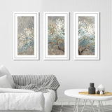 "A Thousand White Lifetimes" 3 Piece Print on White Aluminum