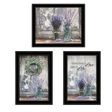 "Abundance Beauty" 2-Piece Vignette by Lori Deiter, Black Frame