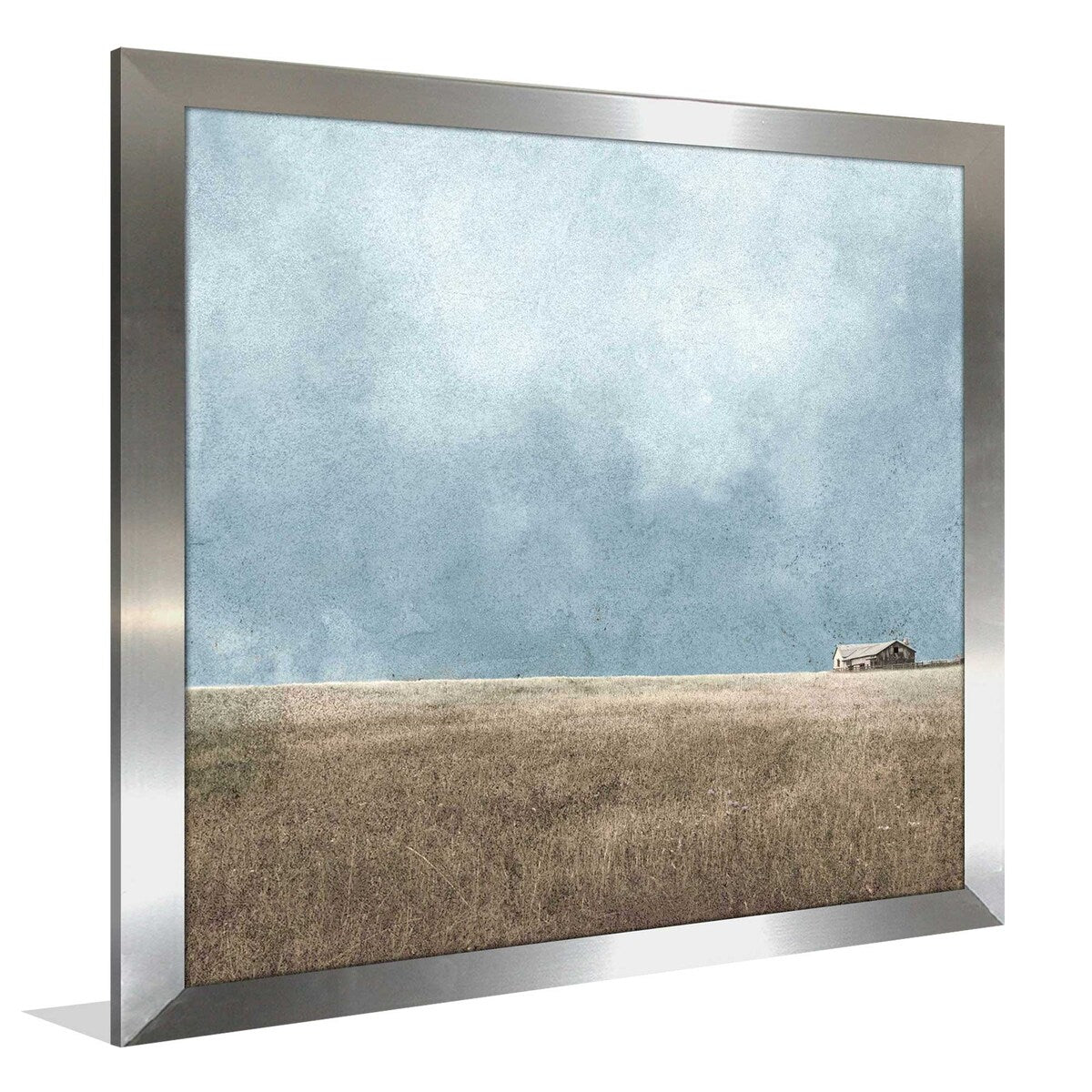 "After the Storm Blue Sky (Square)" Print on Acrylic