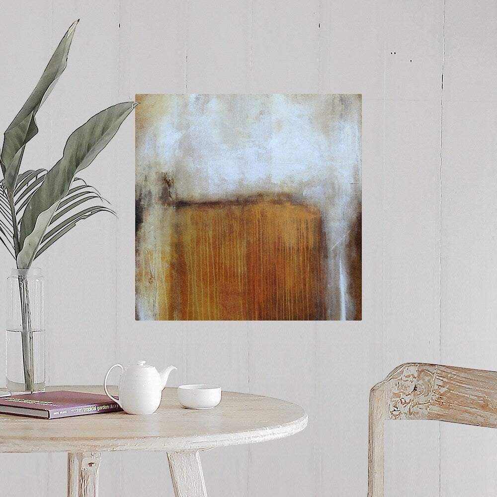 "Amber Snow" Poster Print - Multi