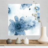 "Aquatic Indigo II" Poster Print