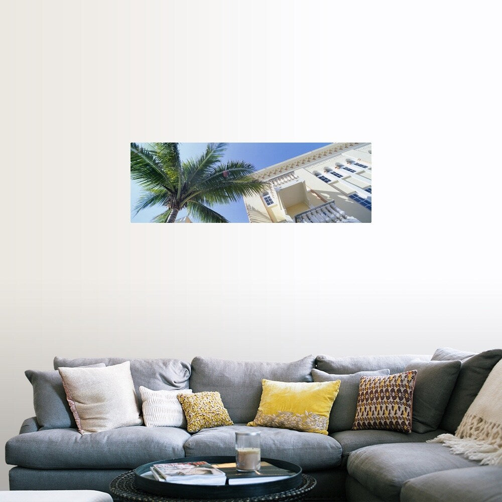 "Art Deco Architecture Ocean Drive Miami Beach FL" Poster Print