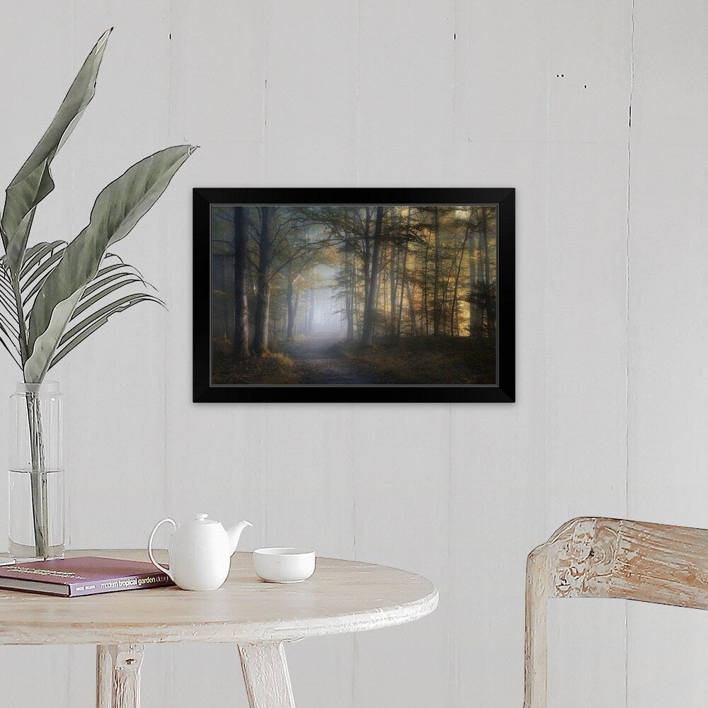 "Autumn Symphony" Black Framed Print