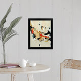 "Bingo" Black Framed Print