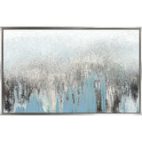 "Blue Life's Pathway" Print on Floating Canvas