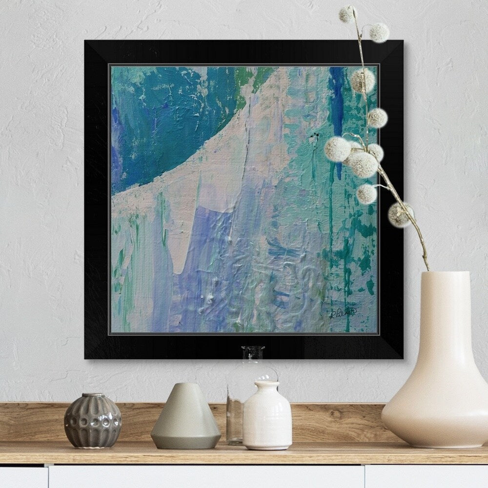 "Blue Moon II" Black Framed Print