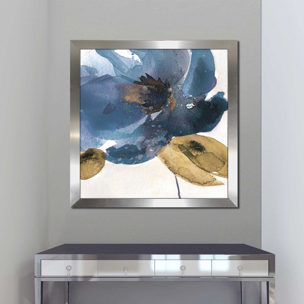 "Blue Note I" by Carol Robinson Print on Acrylic.