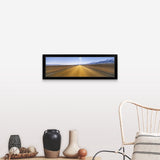 "Blurred Road NV" Black Framed Print