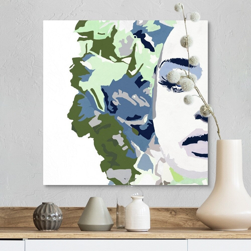 "Boho Beauty II" Canvas Wall Art