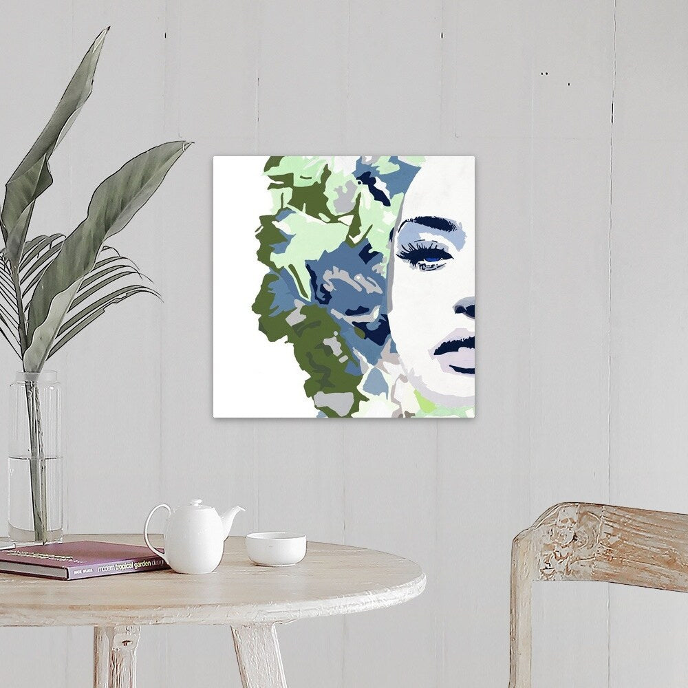 "Boho Beauty II" Canvas Wall Art