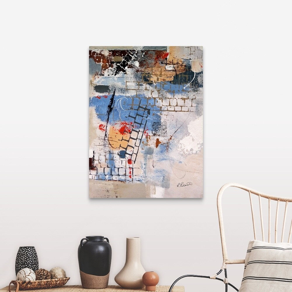 "Breaking Down Walls I" Canvas Wall Art