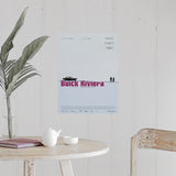 "Buick Riviera - Movie Poster" Poster Print - Multi