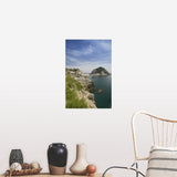 "Building on a hilltop, Ischia, Naples, Campania, Italy" Poster Print