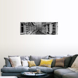 "Buildings along a road, London, England" Poster Print - Multi