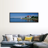 "Charlottetown, Prince Edward Island, Canada" Black Float Frame Canvas Art