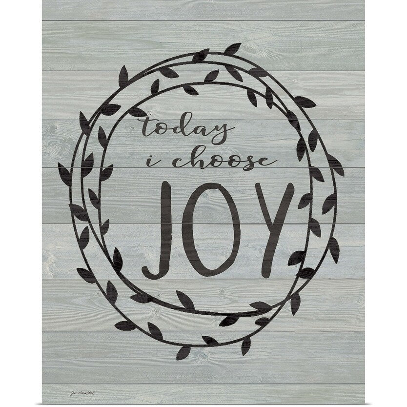 "Choose Joy" Poster Print - Multi