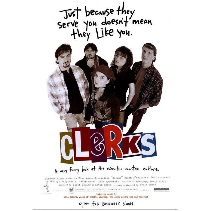 "Clerks (1994)" Poster Print