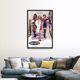 "Clueless (1995)" Black Float Frame Canvas Art