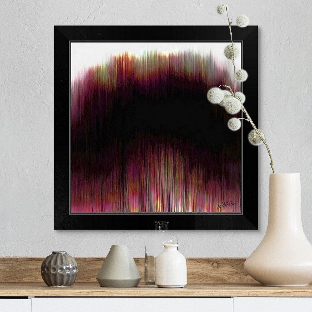 "Cluster" Black Framed Print