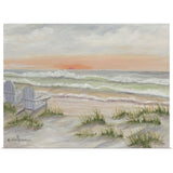 "Companions At The Ocean" Poster Print - Multi