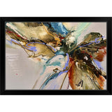 "Cool Rush 11" Black Framed Print