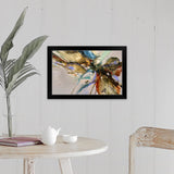 "Cool Rush 11" Black Framed Print
