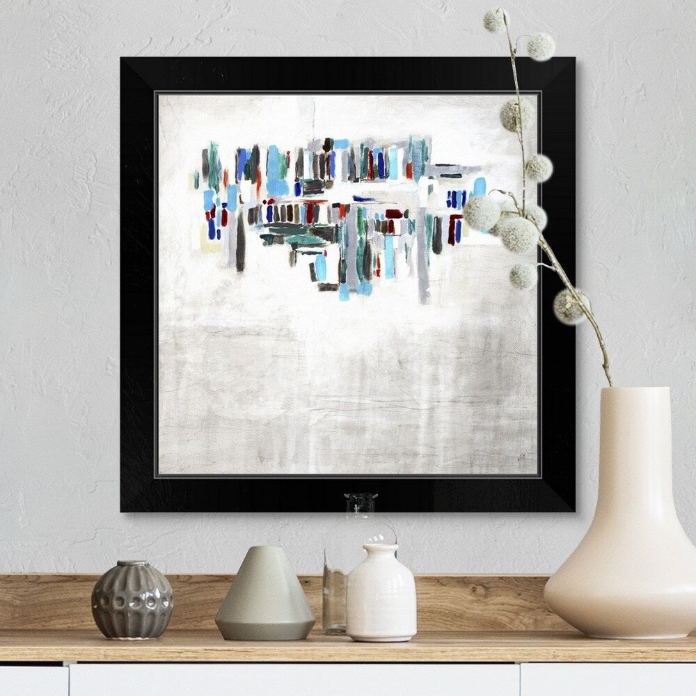 "Countercheck Tally" Black Framed Print