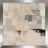 "Cream Voluminous II (Square)" Print on Acrylic
