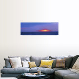 "Dark sunset over Cape May" Poster Print