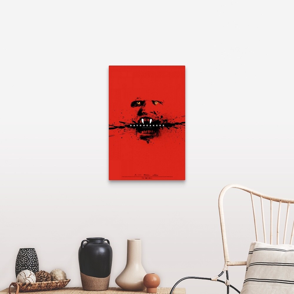 "Daybreakers - Movie Poster" Canvas Wall Art