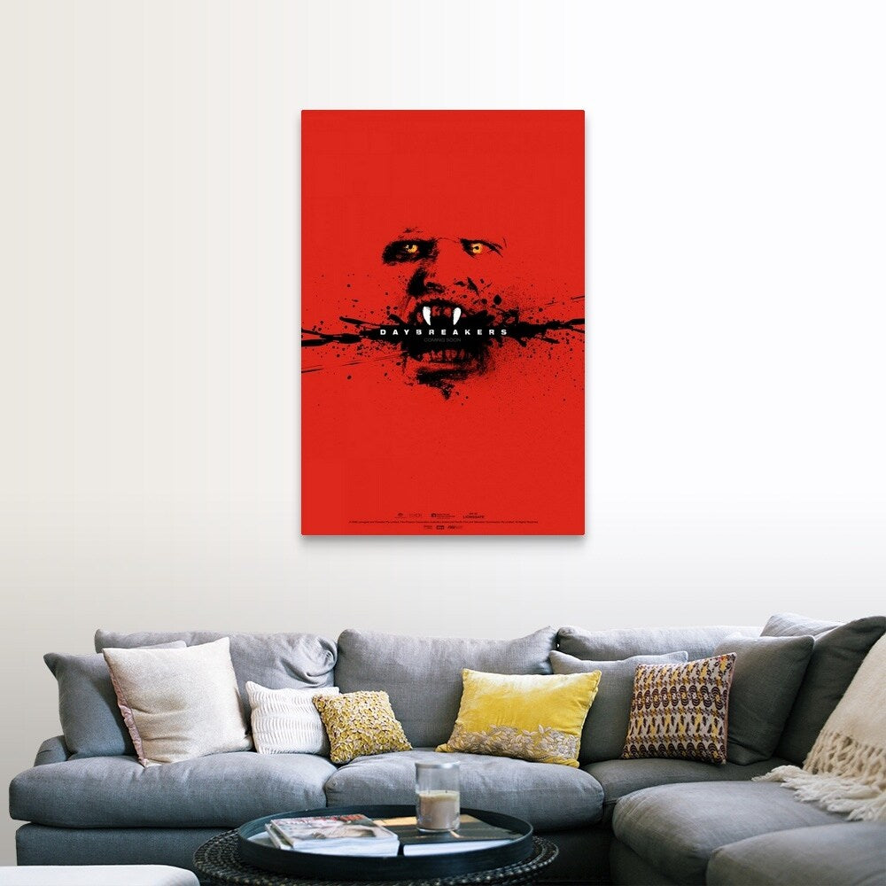 "Daybreakers - Movie Poster" Canvas Wall Art