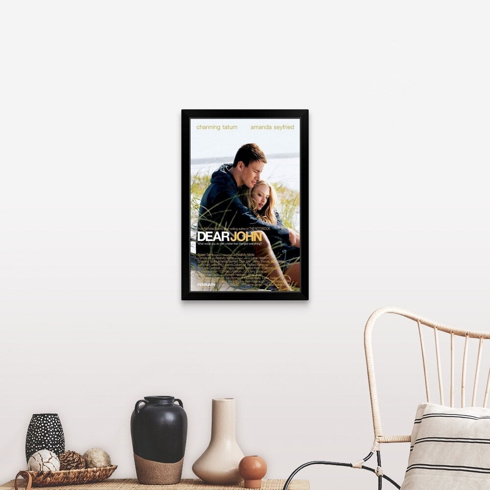 "Dear John (2010)" Black Framed Print