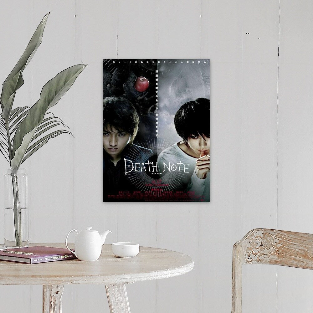 "Death Note (2006)" Canvas Wall Art
