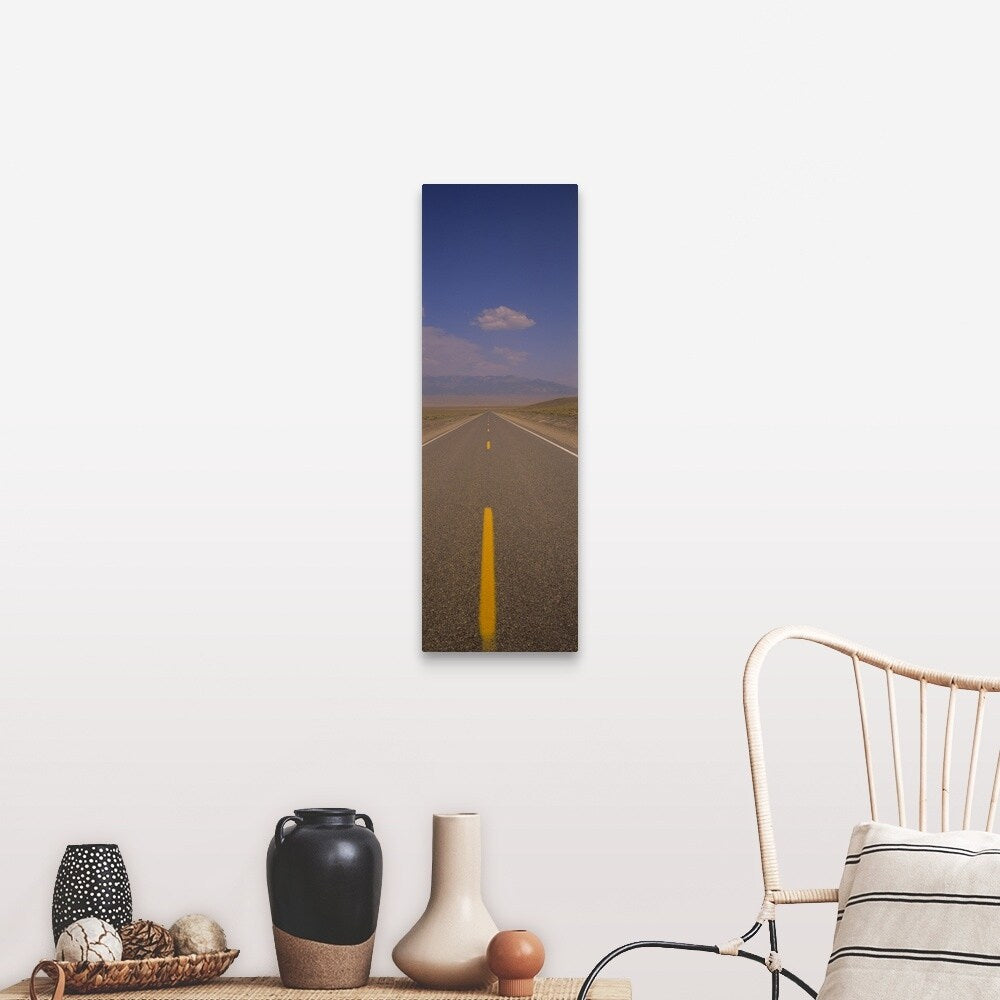 "Desert Highway NV" Canvas Wall Art
