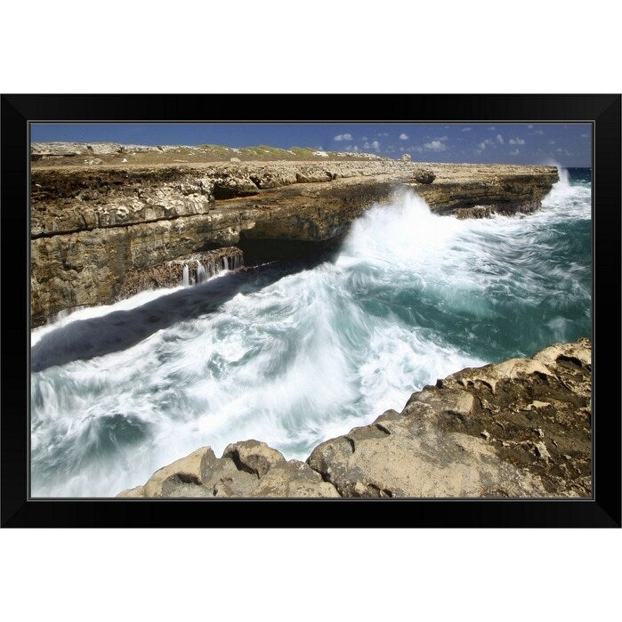 "Devil's Bridge" Black Framed Print