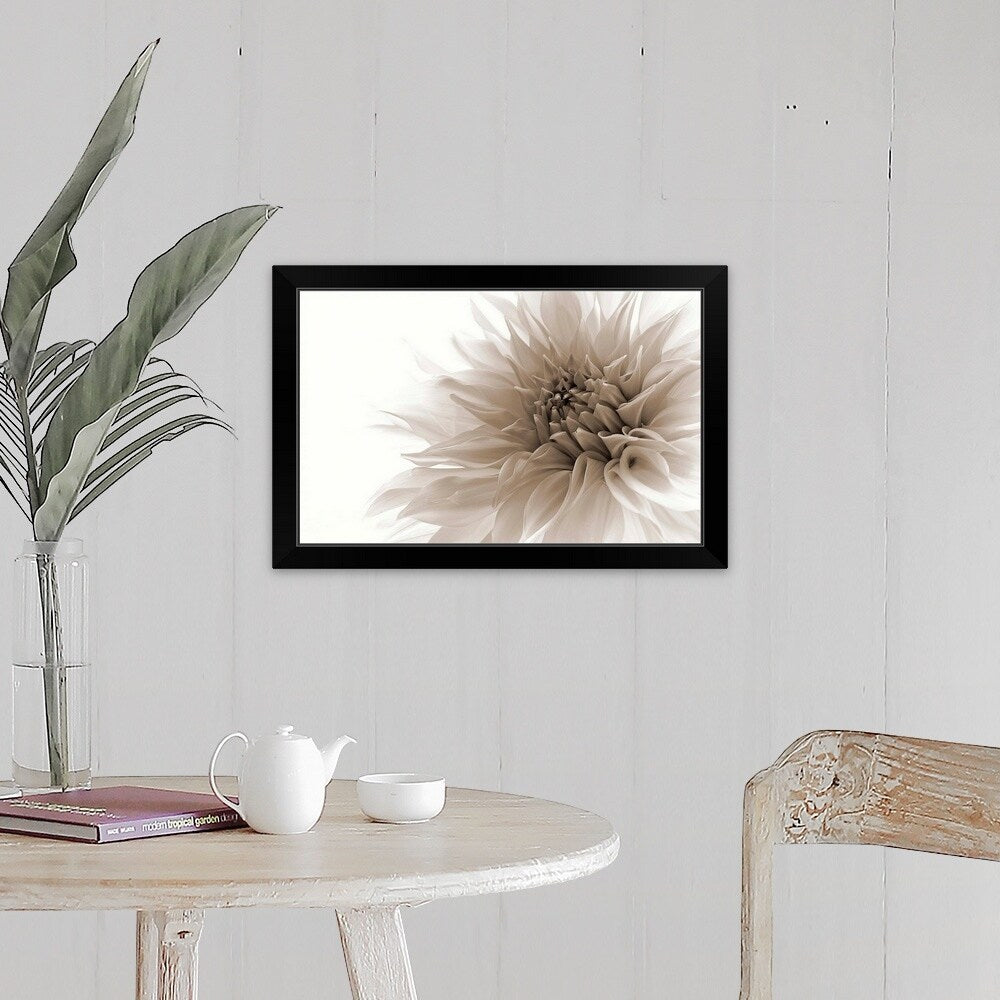 "Dignified" Black Framed Print