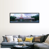 "Diner NY" Black Float Frame Canvas Art