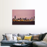 "Downtown City Skyline, Chicago, Illinois, USA" Canvas Wall Art