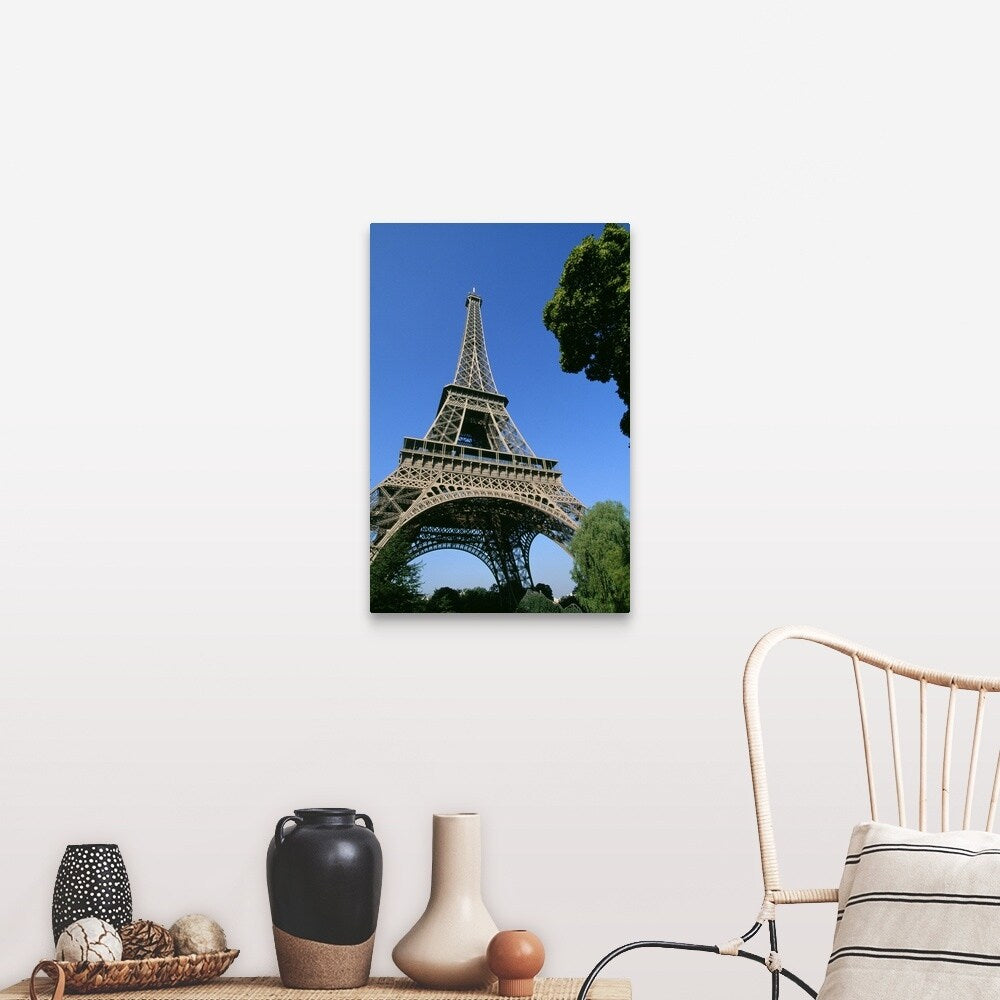 "Eiffel Tower, Paris, France" Canvas Wall Art