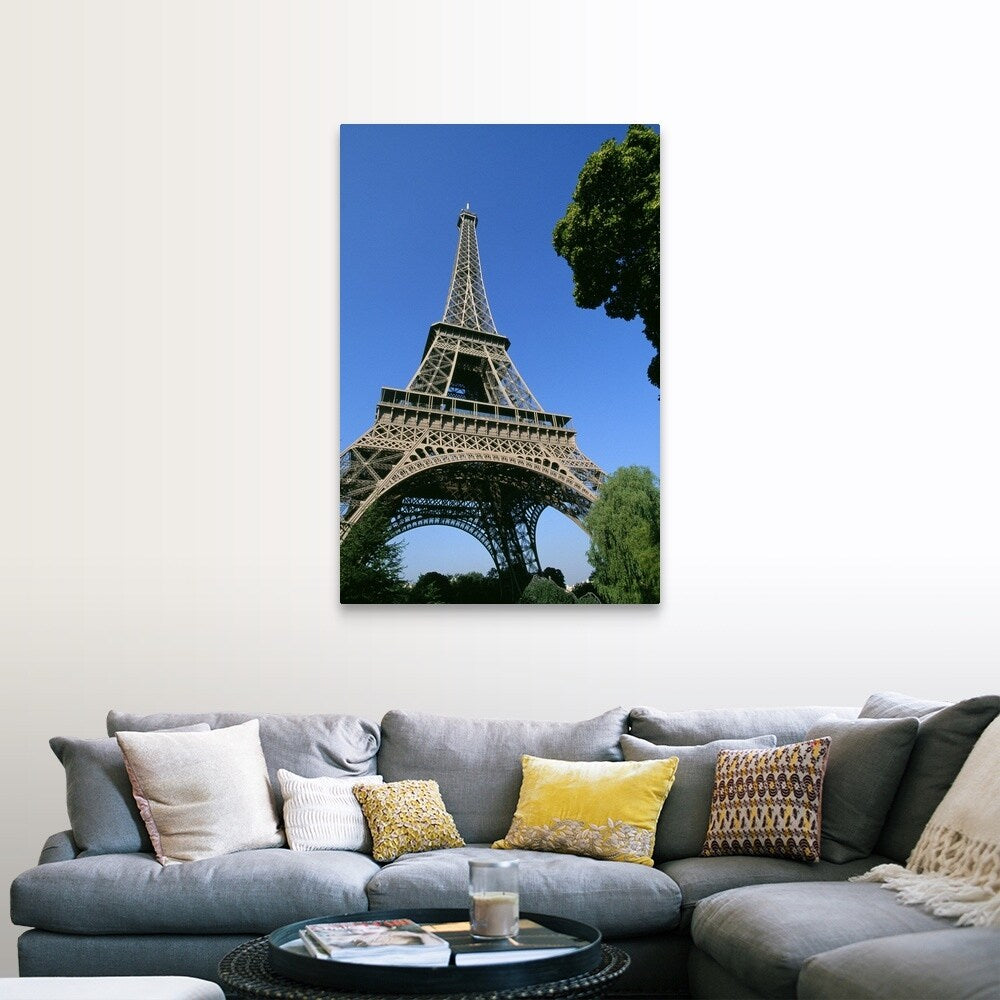 "Eiffel Tower, Paris, France" Canvas Wall Art