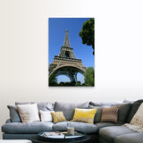 "Eiffel Tower, Paris, France" Canvas Wall Art