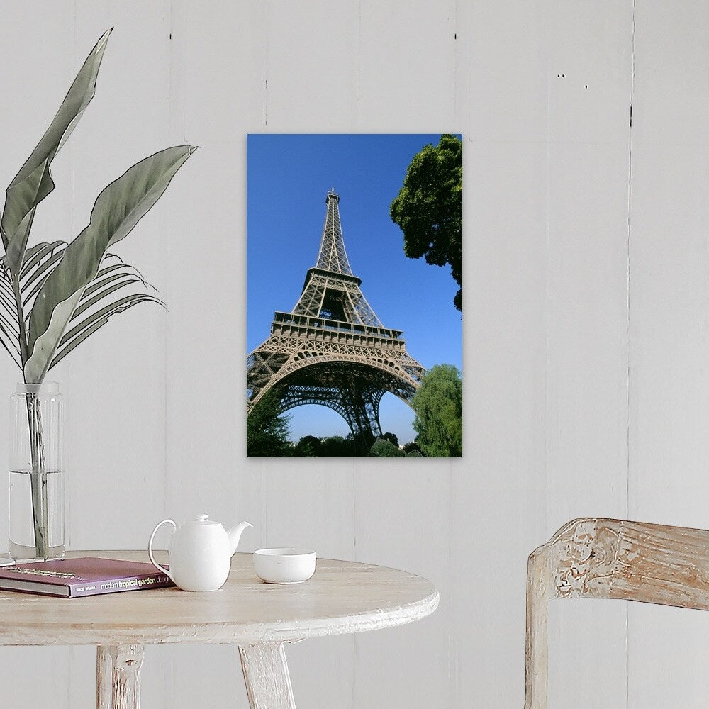 "Eiffel Tower, Paris, France" Canvas Wall Art
