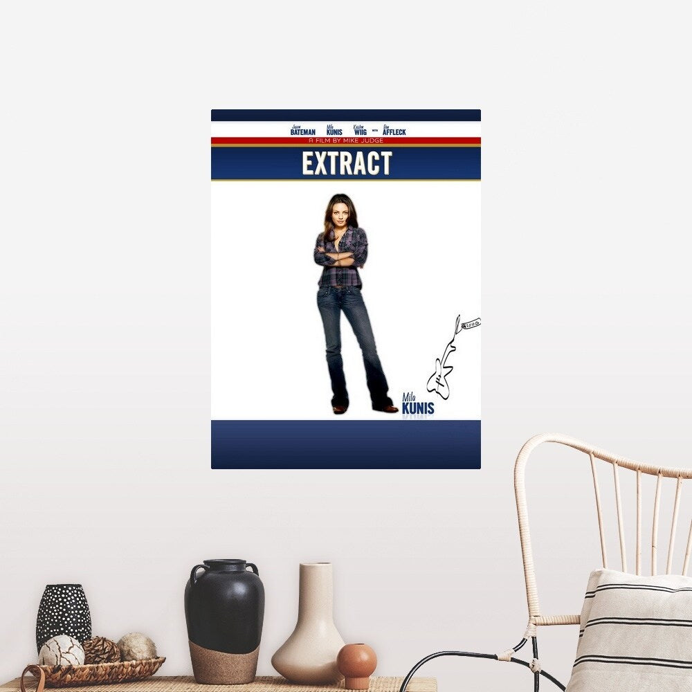 "Extract - Movie Poster" Poster Print - Multi