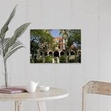 "Facade of a museum, Moody Mansion and Museum, Galveston, Texas" Canvas Wall Art