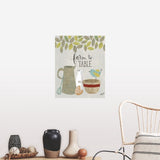 "Farm to Table" Poster Print - Multi