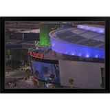 "Figueroa Street, Los Angeles, California" Black Framed Print