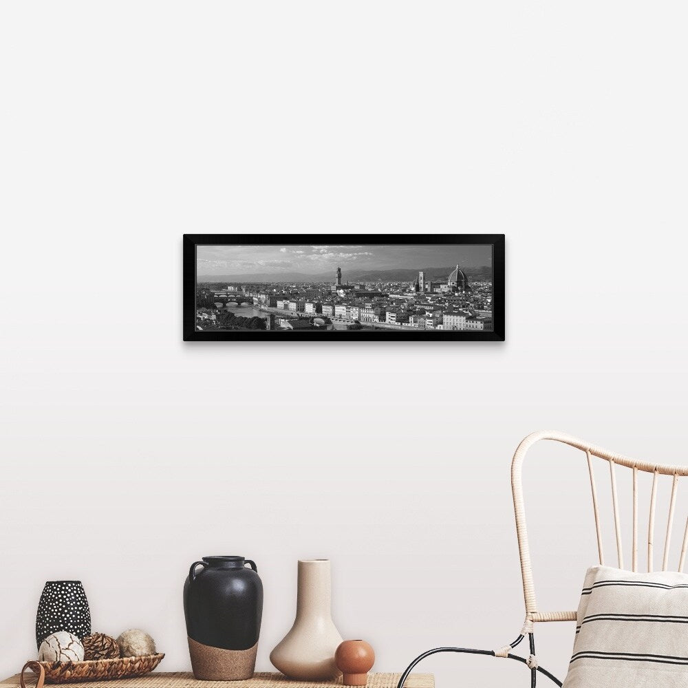 "Florence, Italy" Black Framed Print