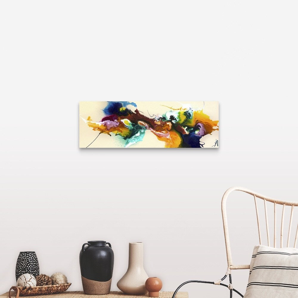 "Flow 174" Canvas Wall Art