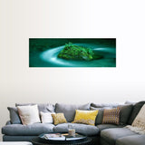"Flowing Water Aomori Japan" Poster Print